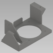 image of printable fan bracket